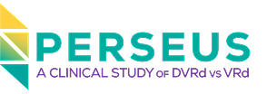 PERSEUS, A CLINICAL STUDY of DVRd vs VRd, logo